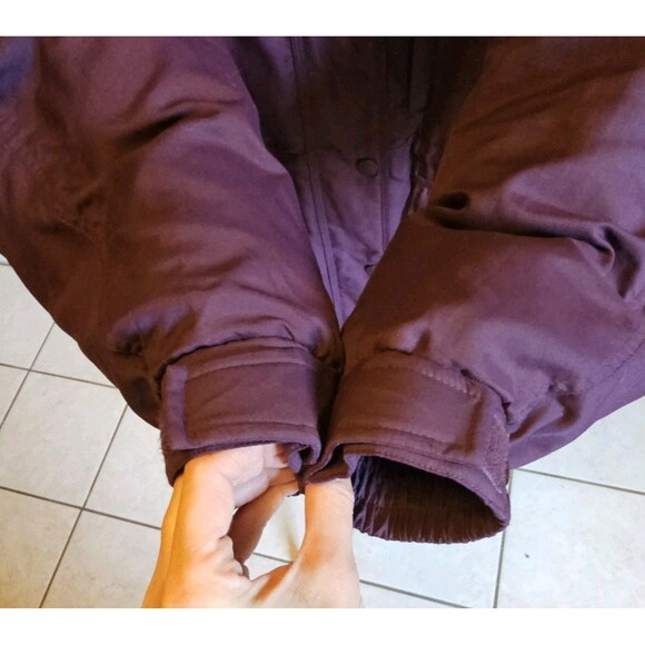 Vintage 90s Cabelas Premier Northern Goose Down Parka Jacket Coat Mens XL Fur - Picture 7 of 9